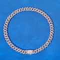 5mm Moissanite Cuban Link Bracelet – S925 Silver GRA Certified Iced Out Hip Hop Bracelet for Men & Women, Pass Diamond Tester Silver - KRWN Fine Jewelry
